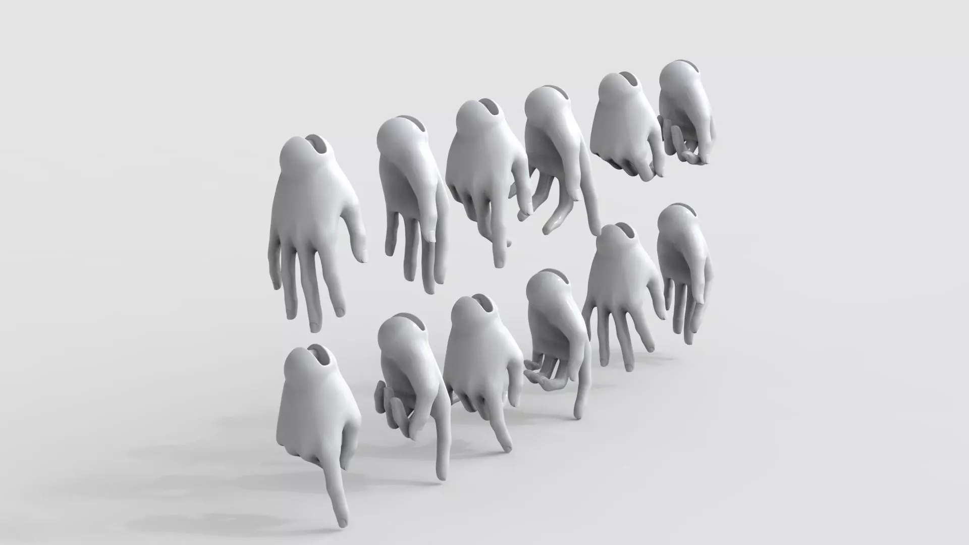 BJD doll ball joint doll Irene hand 3D print model