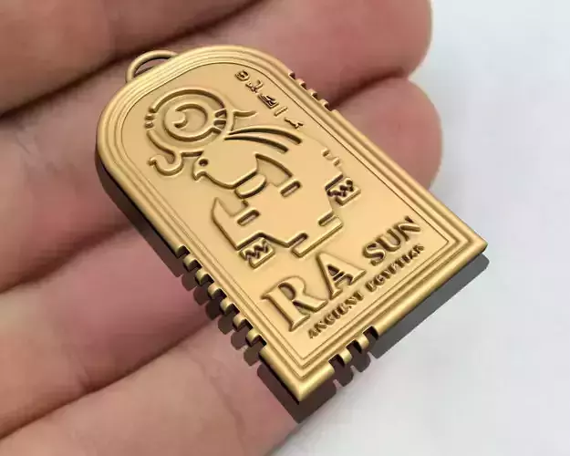 Ra sun king  pendant 3D print model