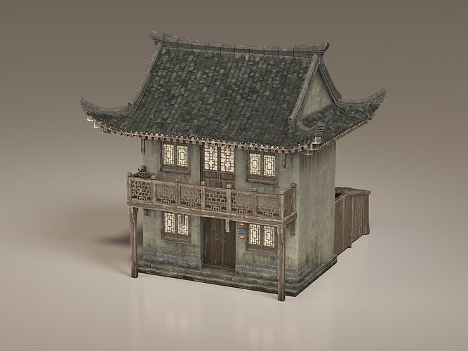 Ancient buildings Chinese ancient architecture 3D model