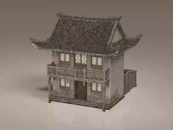 Ancient buildings Chinese ancient architecture 3D model