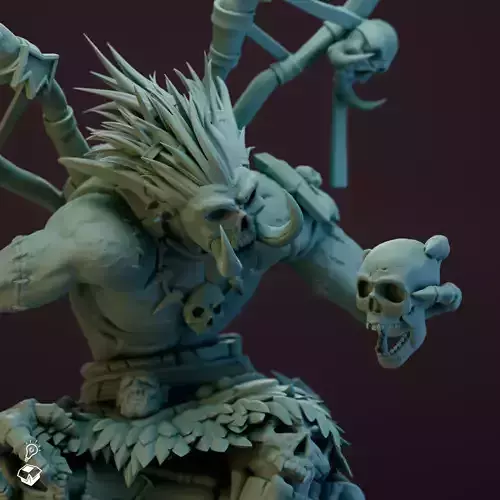 Bwonsamdi - World of Warcraft 3D print model