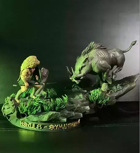 Hercules and Erymanthian Boar