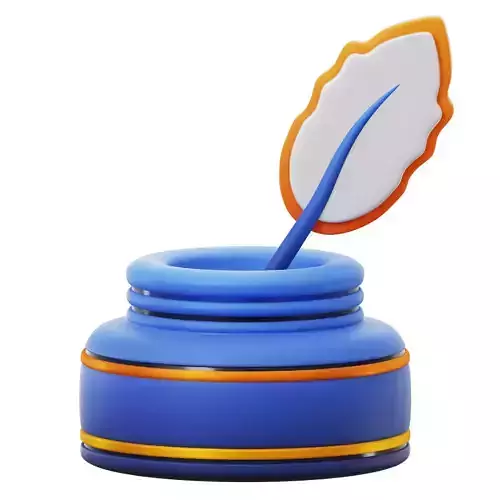 Inkwell 3D Icon