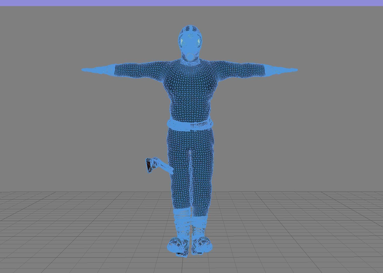 The Eternauta conmic version  Low-poly 3D model_18