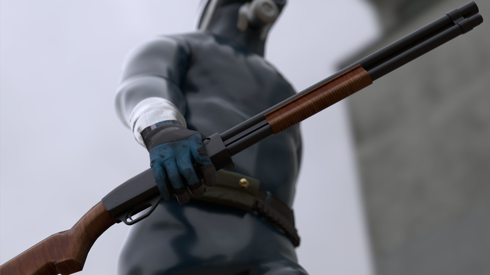 The Eternauta conmic version  Low-poly 3D model_15