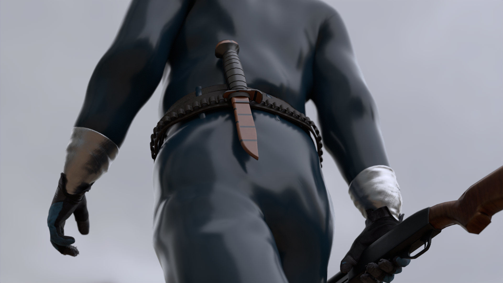 The Eternauta conmic version  Low-poly 3D model_11