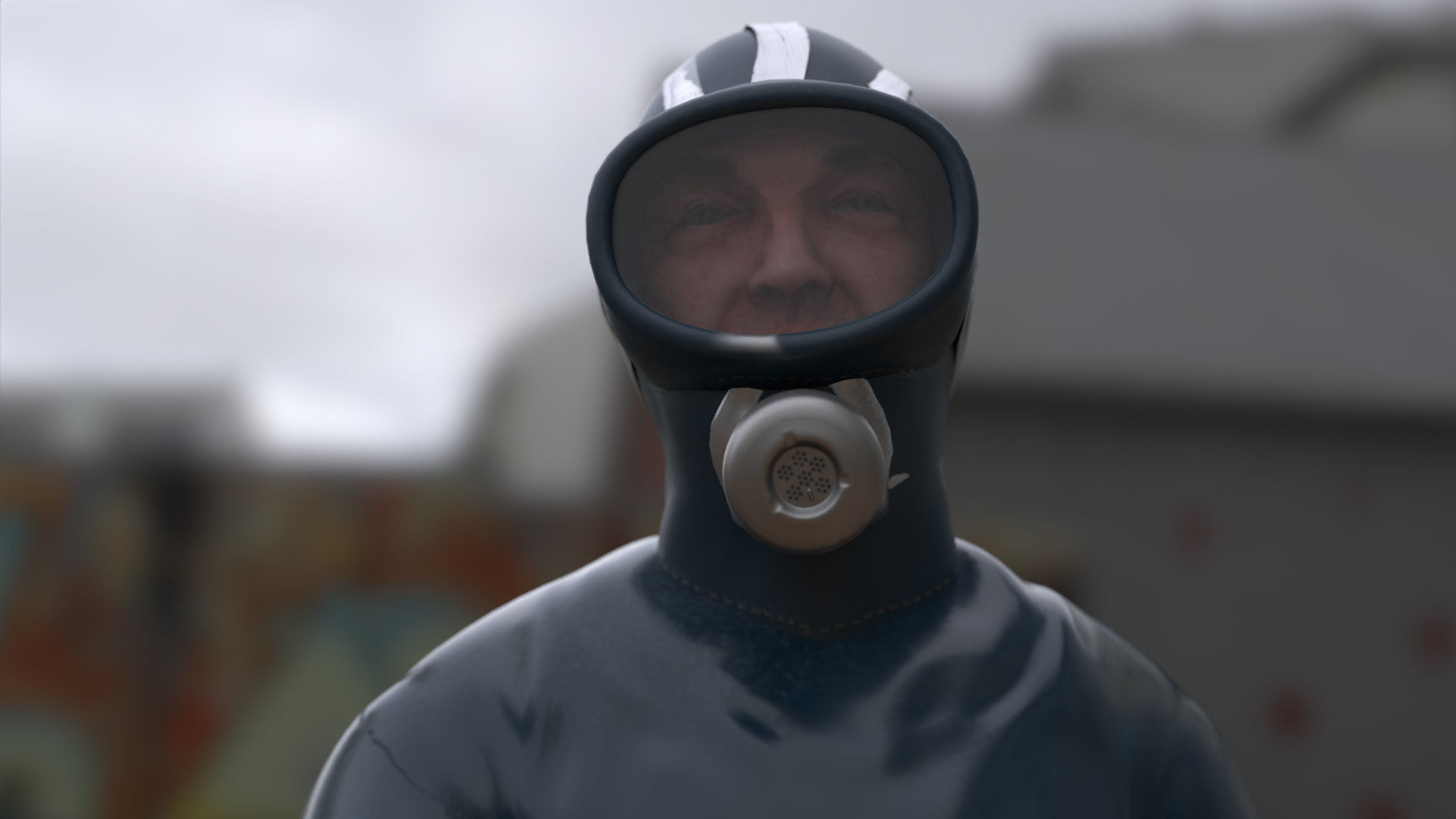 The Eternauta conmic version  Low-poly 3D model_9