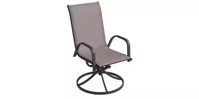 Steel Swivel Chair