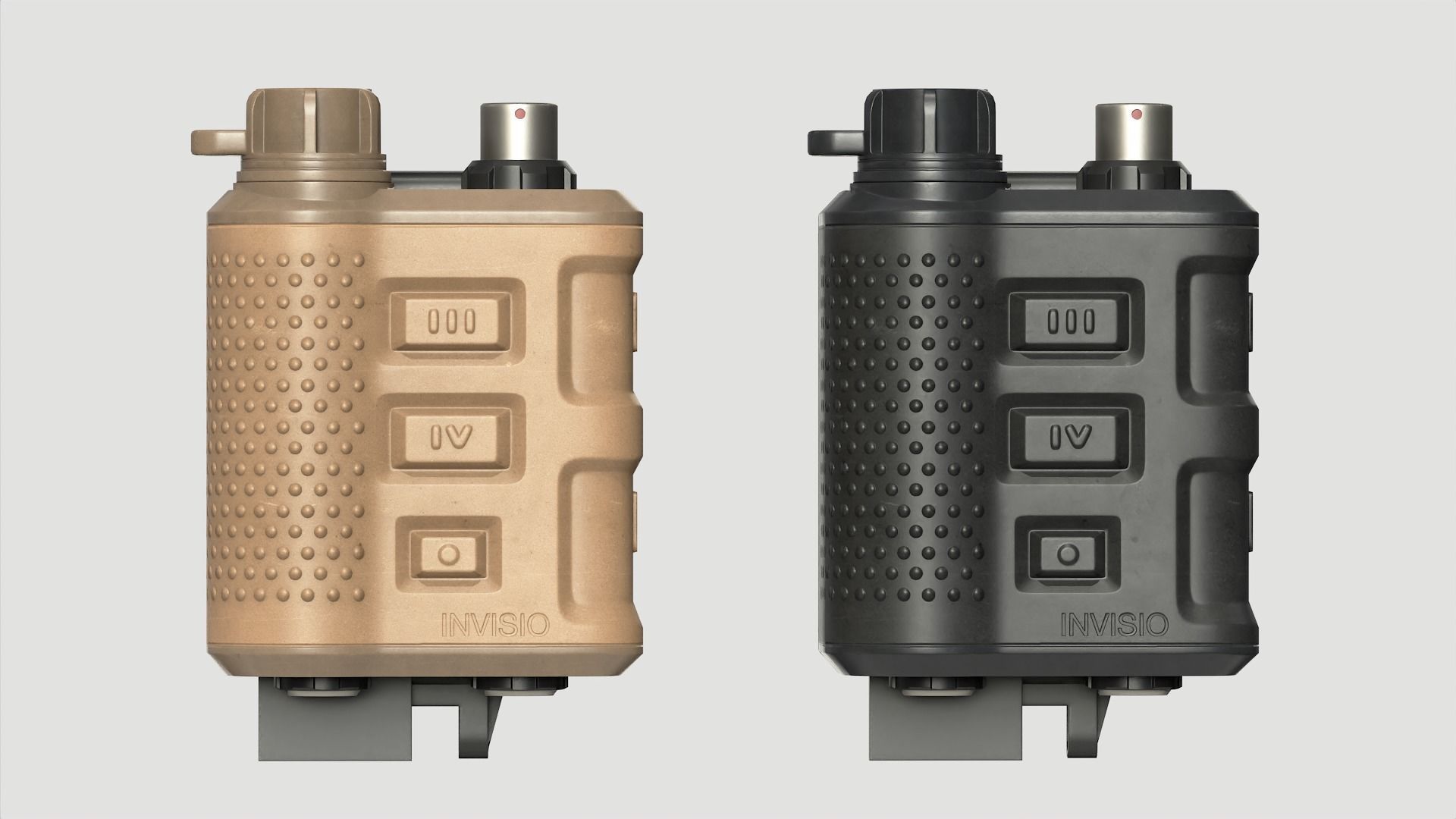 Invisio V50 PTT Low-poly 3D model_4