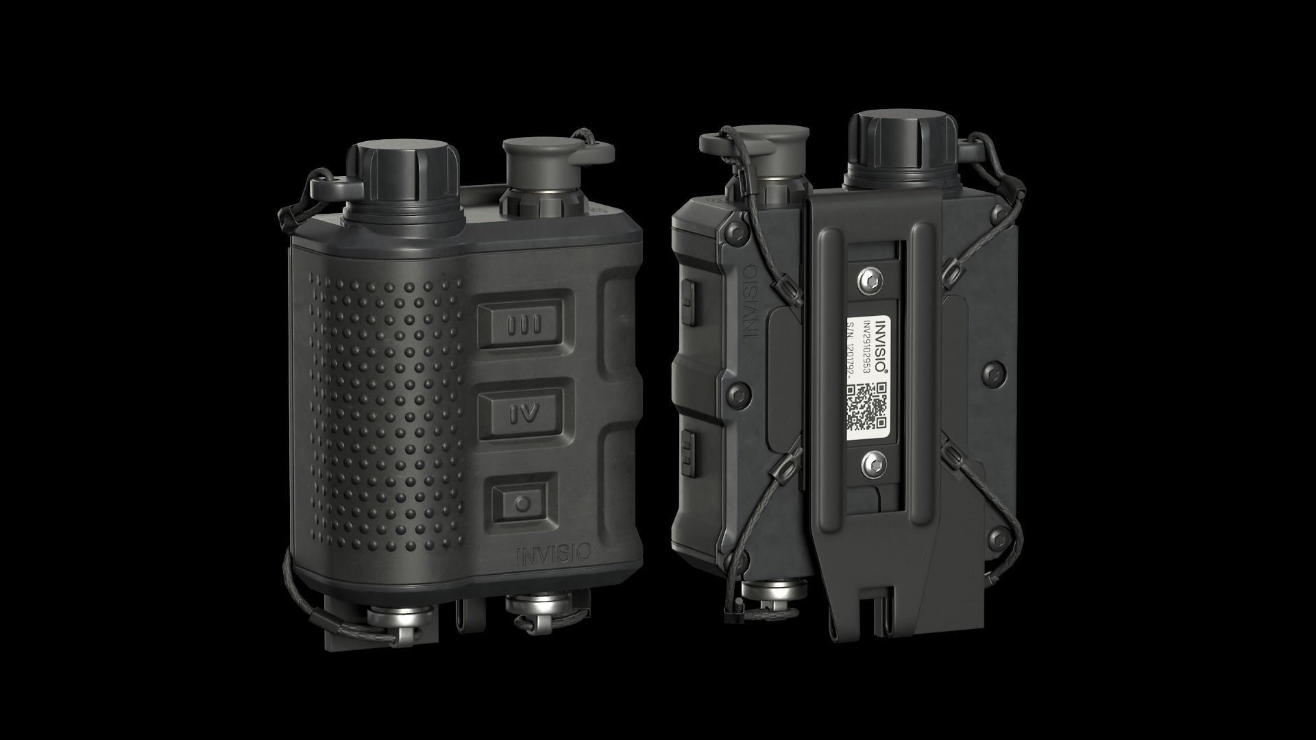 Invisio V50 PTT Low-poly 3D model_1