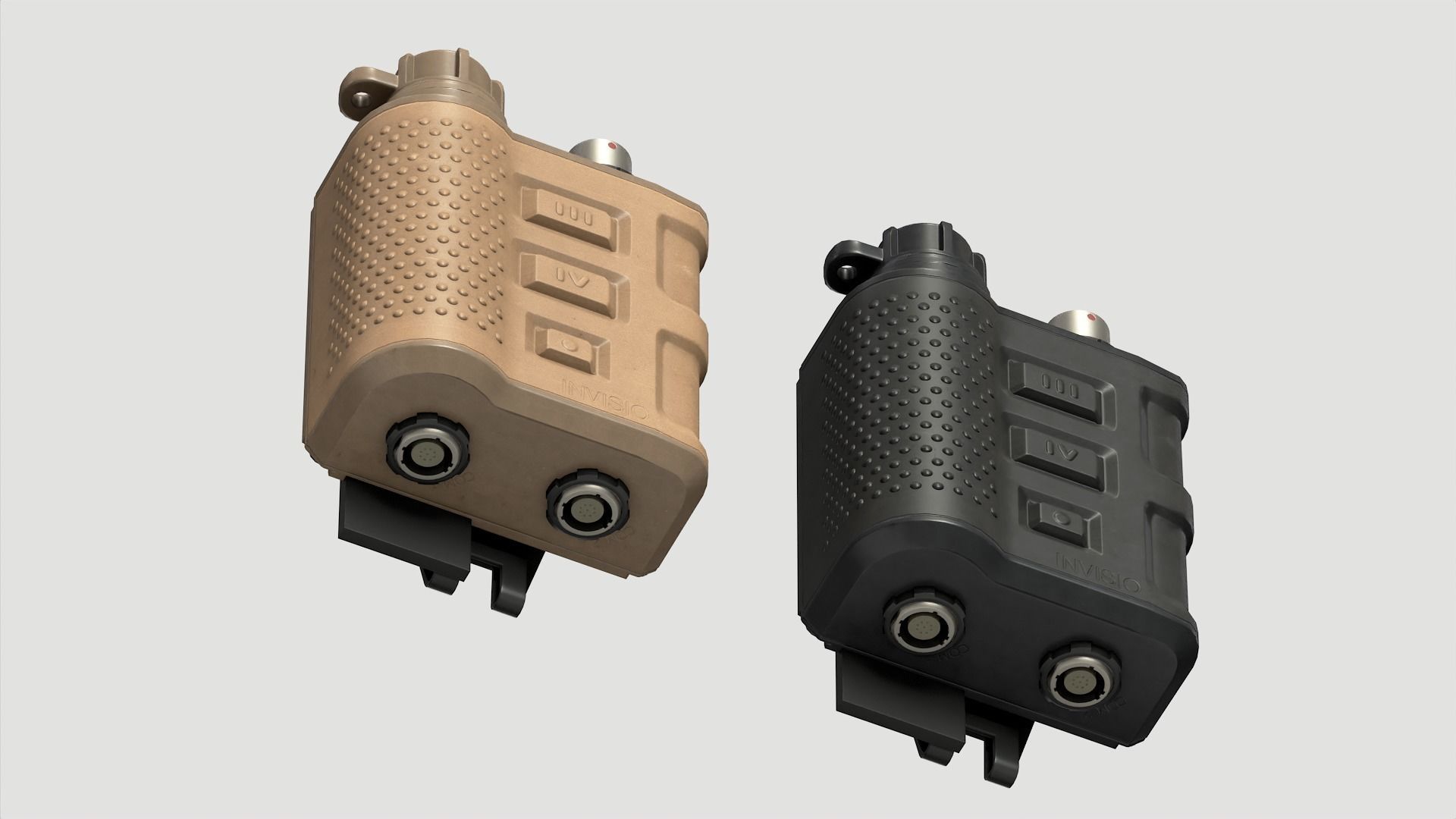 Invisio V50 PTT Low-poly 3D model_5