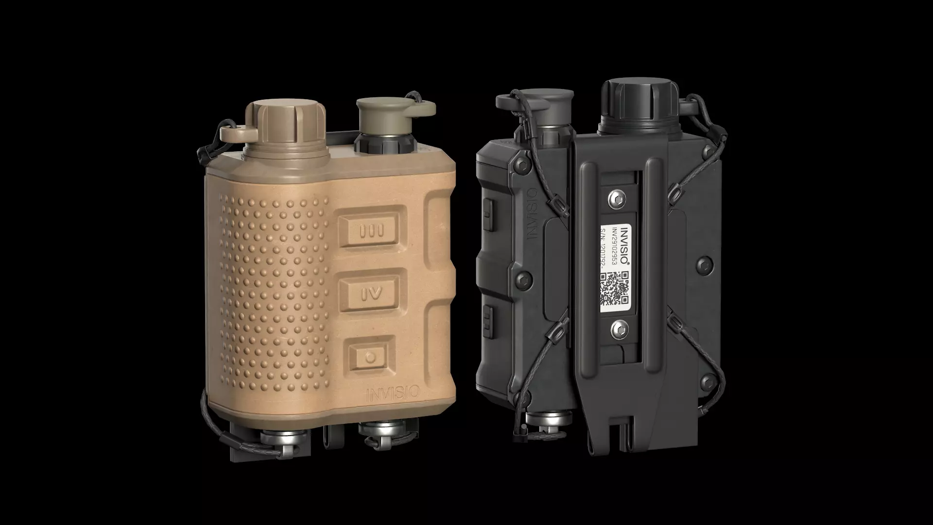 Invisio V50 PTT Low-poly 3D model_0