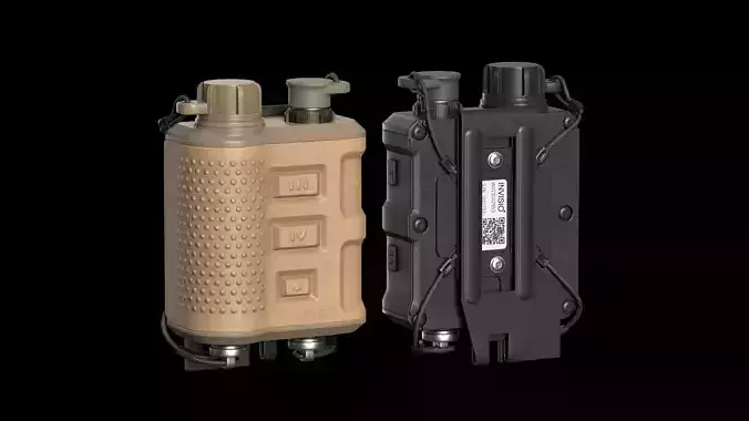 Invisio V50 PTT Low-poly 3D model