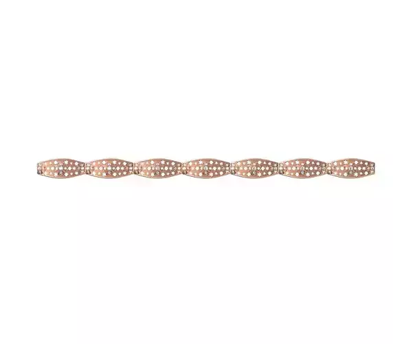 Bangle Bracelet STL JCD Details 3D print model