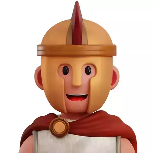 Fighter Avatar 3D Icon