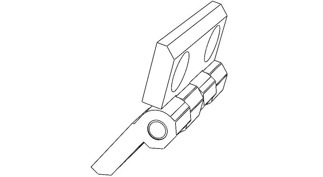 Zinc Hinge 3D model_6