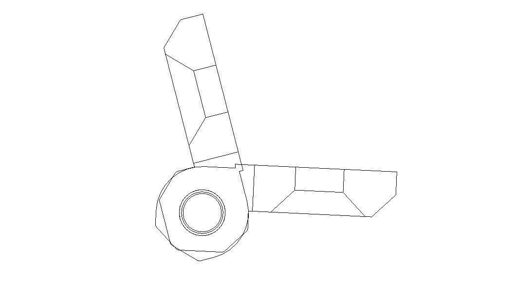 Zinc Hinge 3D model_28