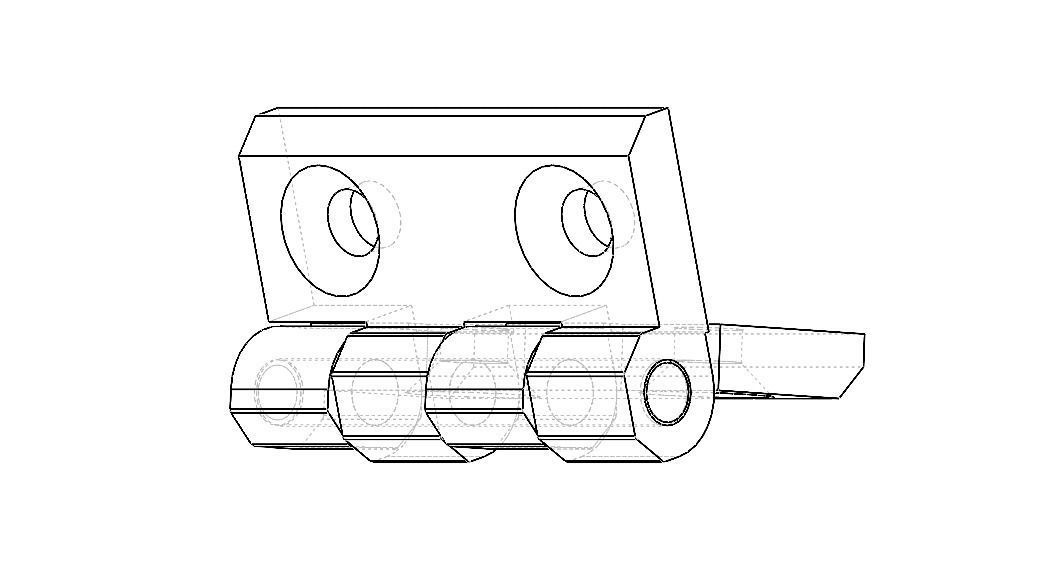 Zinc Hinge 3D model_19