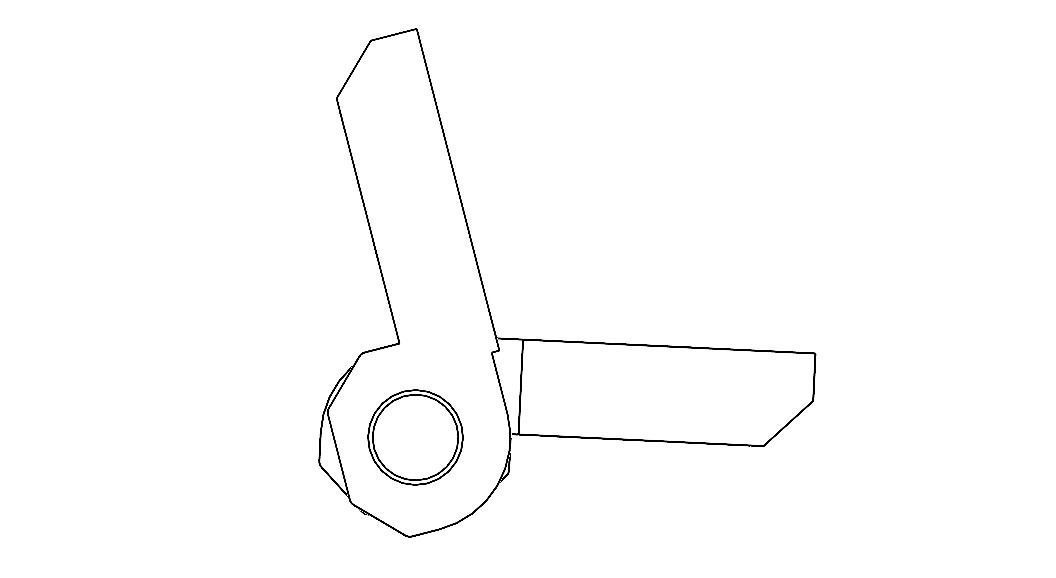 Zinc Hinge 3D model_26