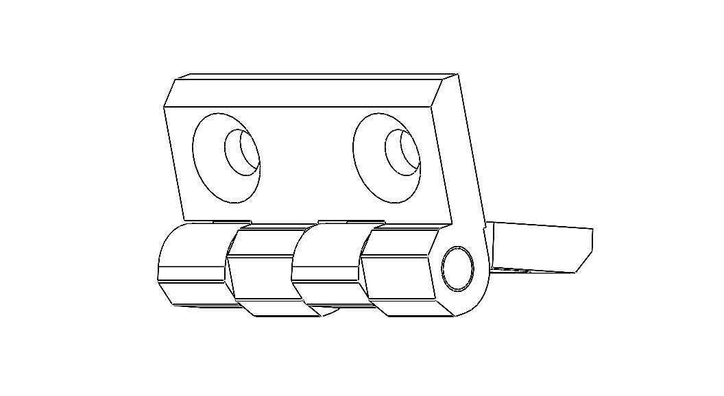 Zinc Hinge 3D model_18