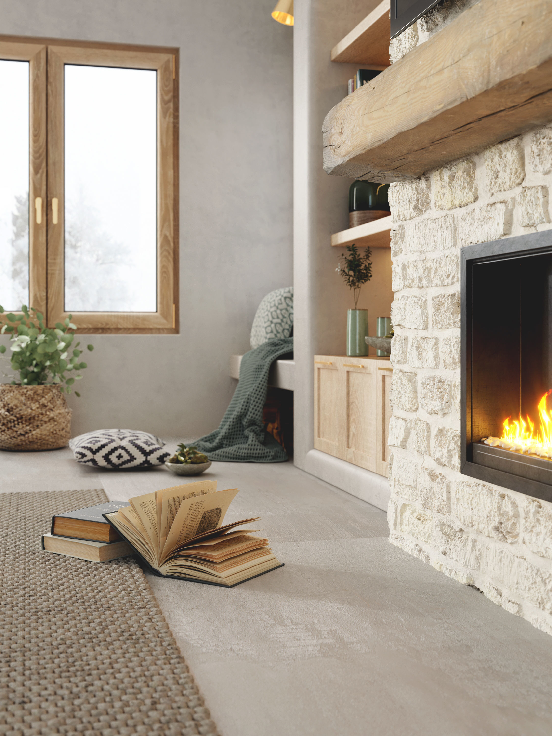 bohemian wall design  3D model_3