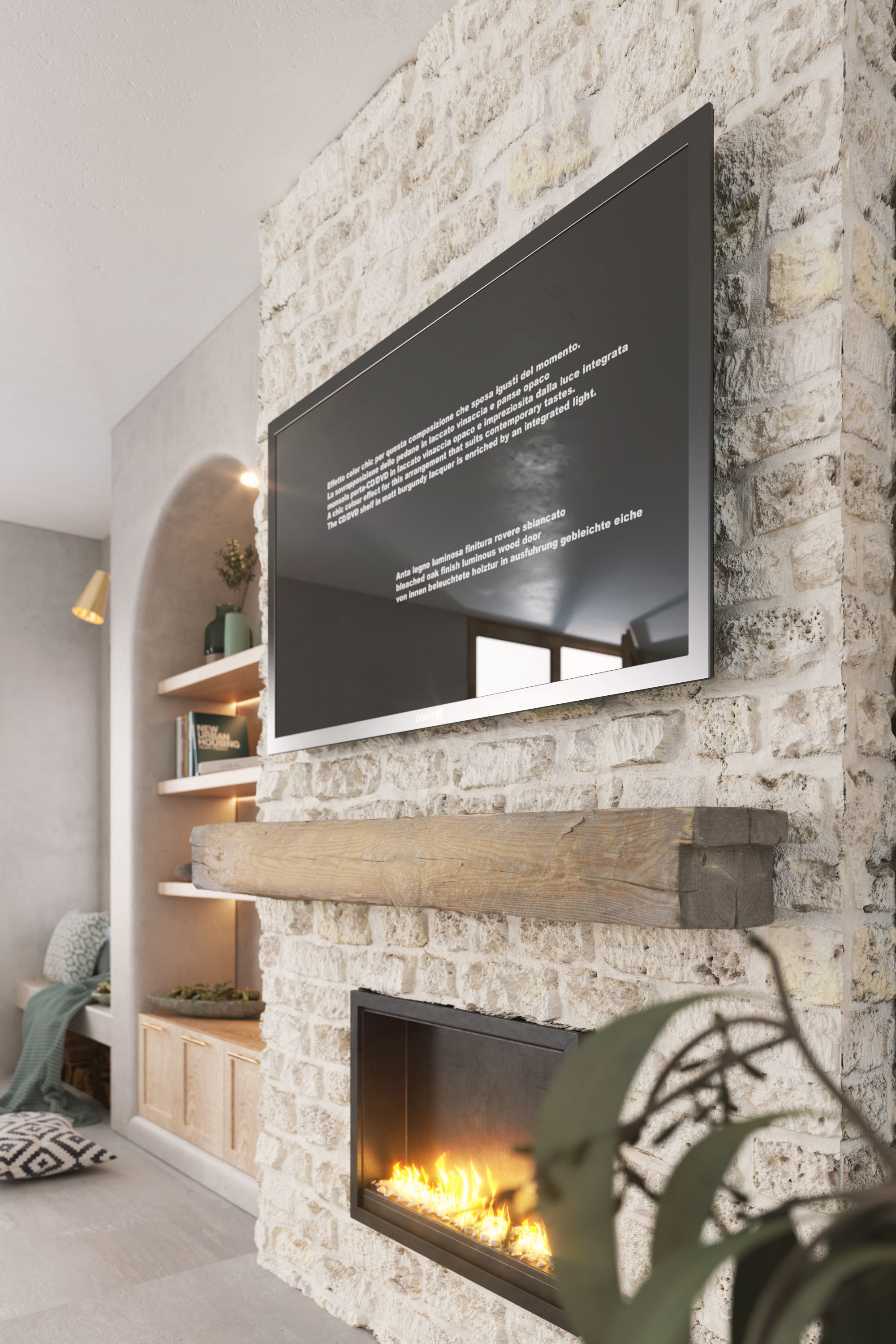 bohemian wall design  3D model_2