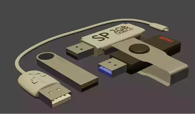 flashdrives and charger