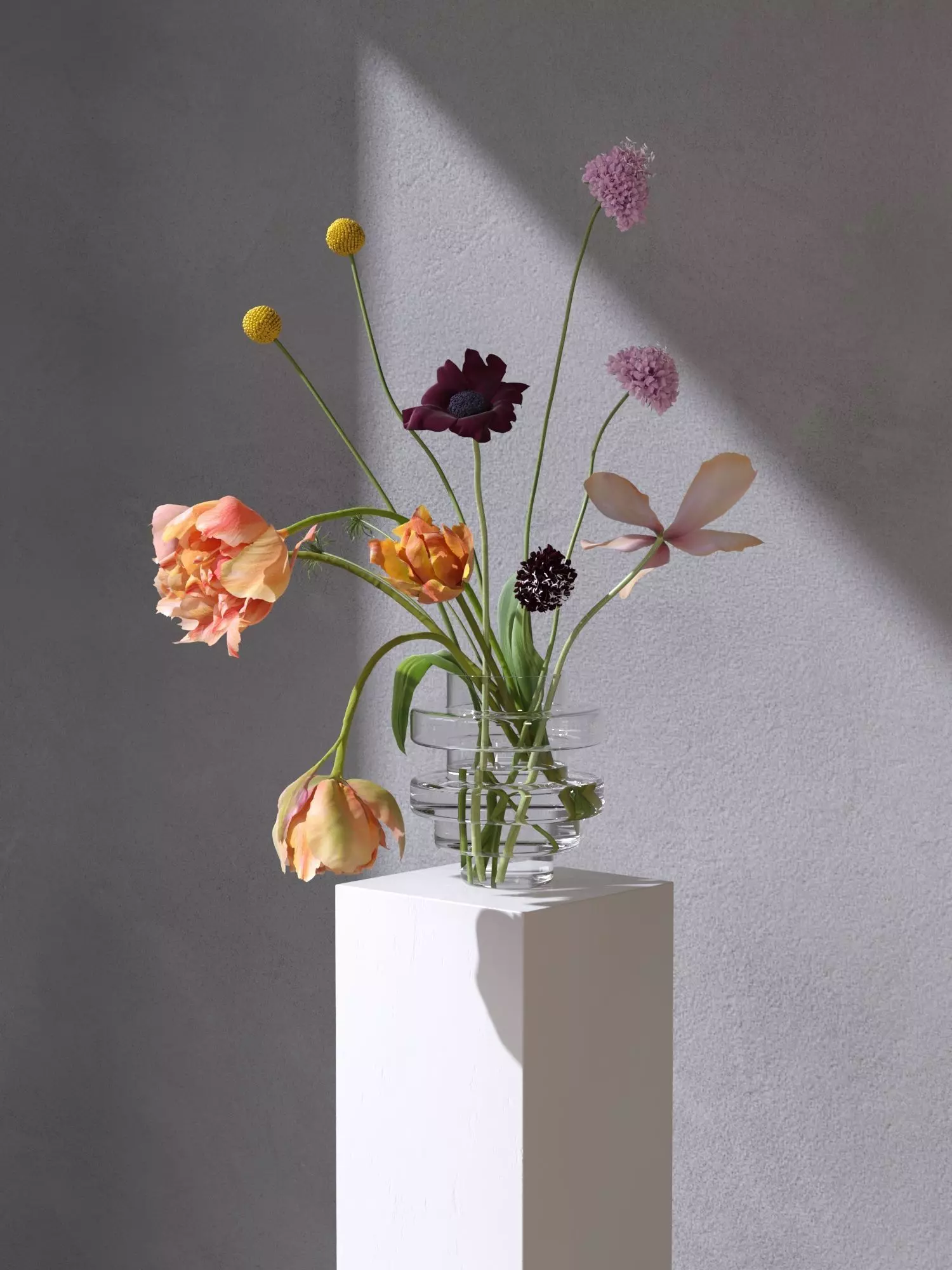 Vase Set 127 3D model_0