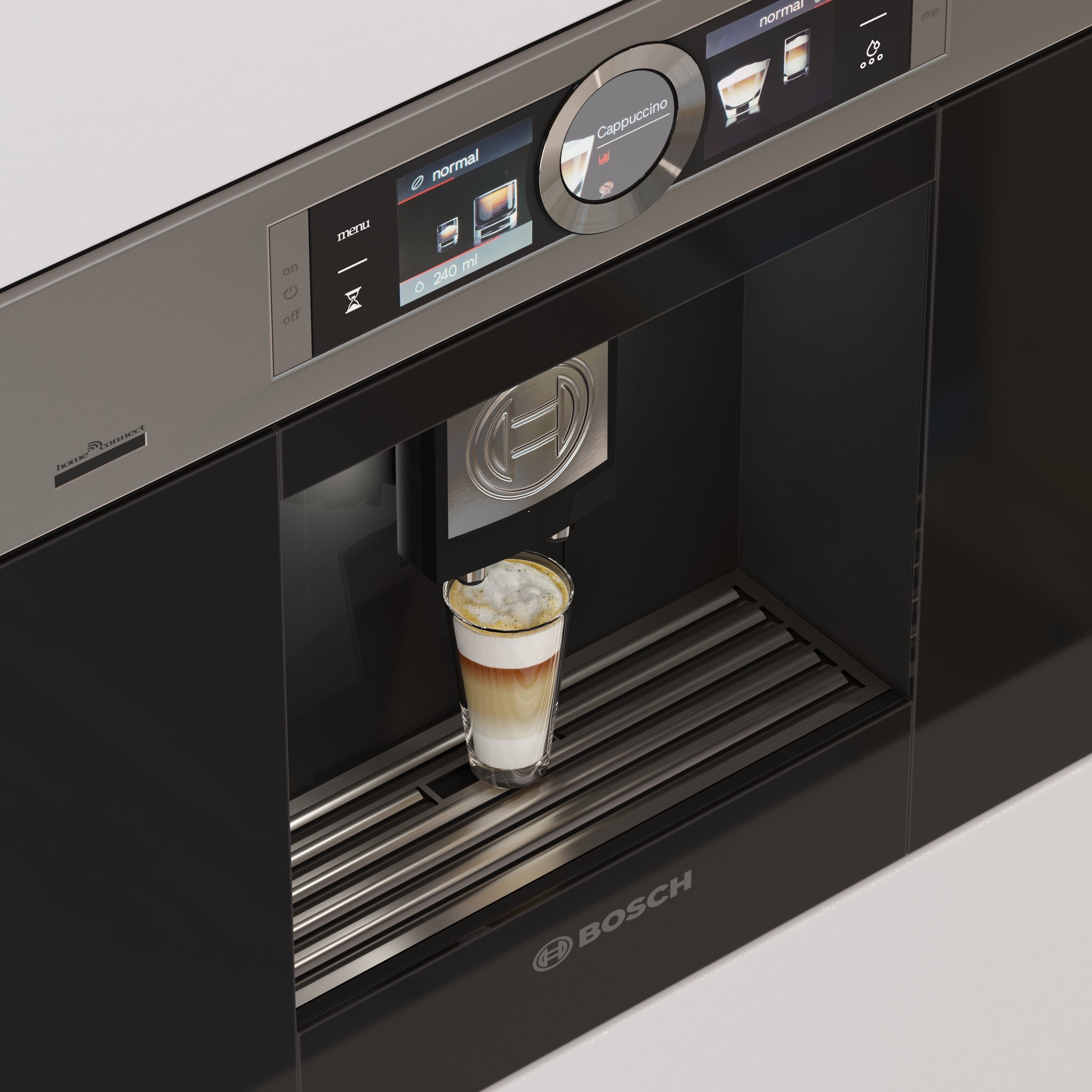 3D model Bosch Coffee Machine Series 8 Collection VR / AR / lowpoly
