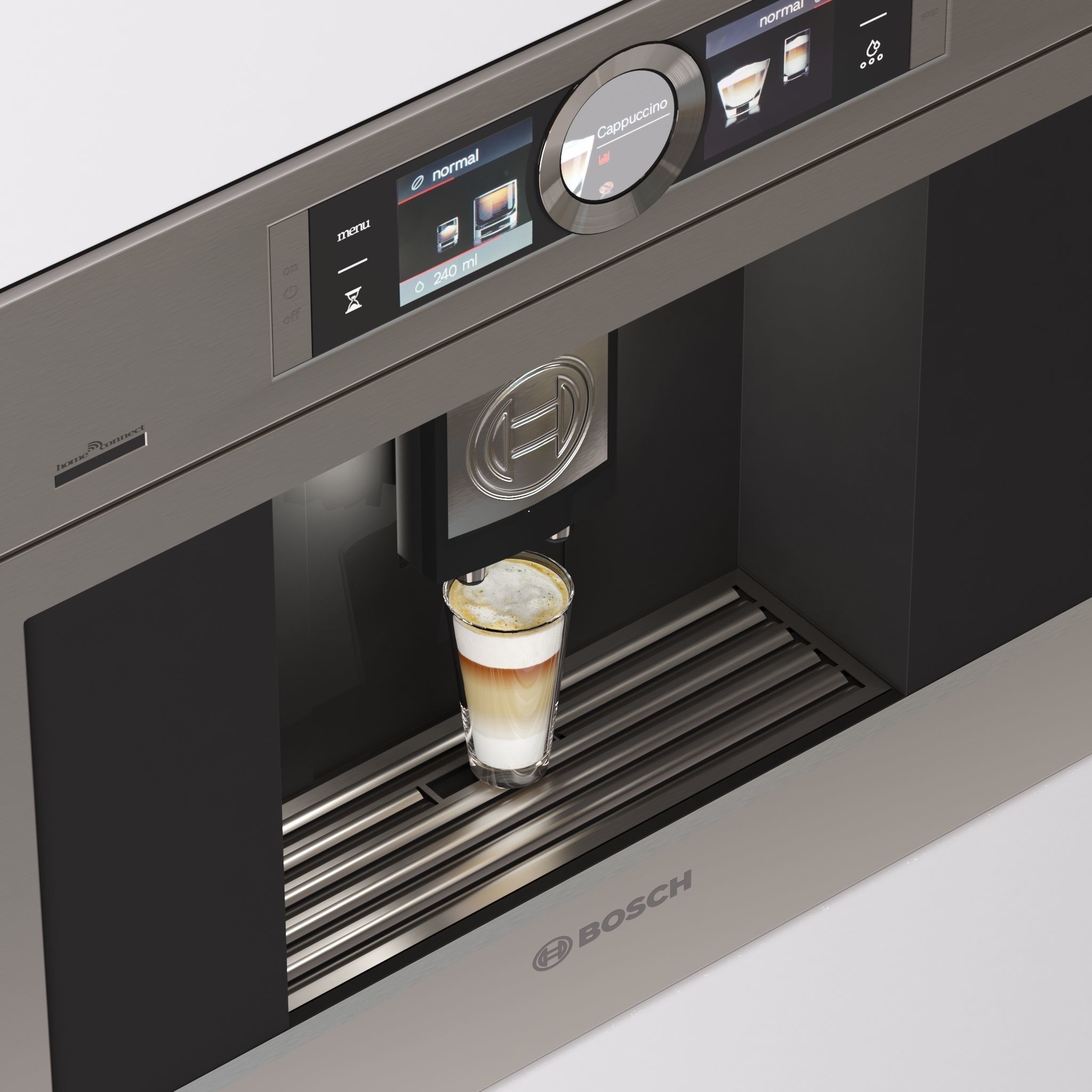 3D model Bosch Coffee Machine Series 8 Collection VR / AR / lowpoly