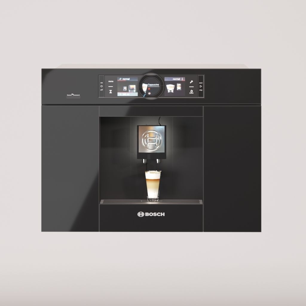 3D model Bosch Coffee Machine Series 8 Collection VR / AR / lowpoly