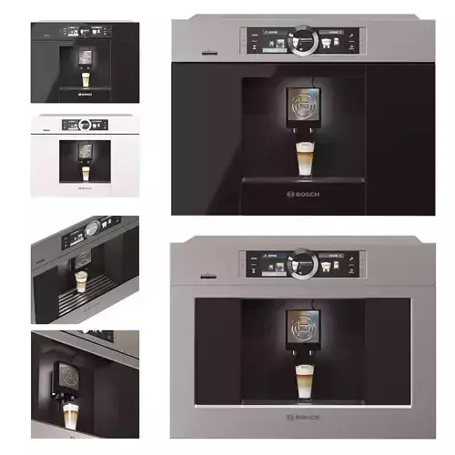 Bosch Coffee Machine Series 8 Collection Low-poly 3D model