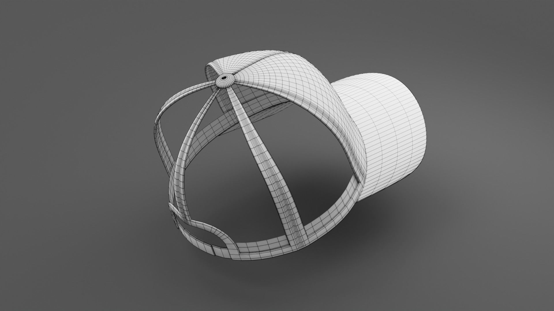 Cap - 03 Low-poly 3D model_8