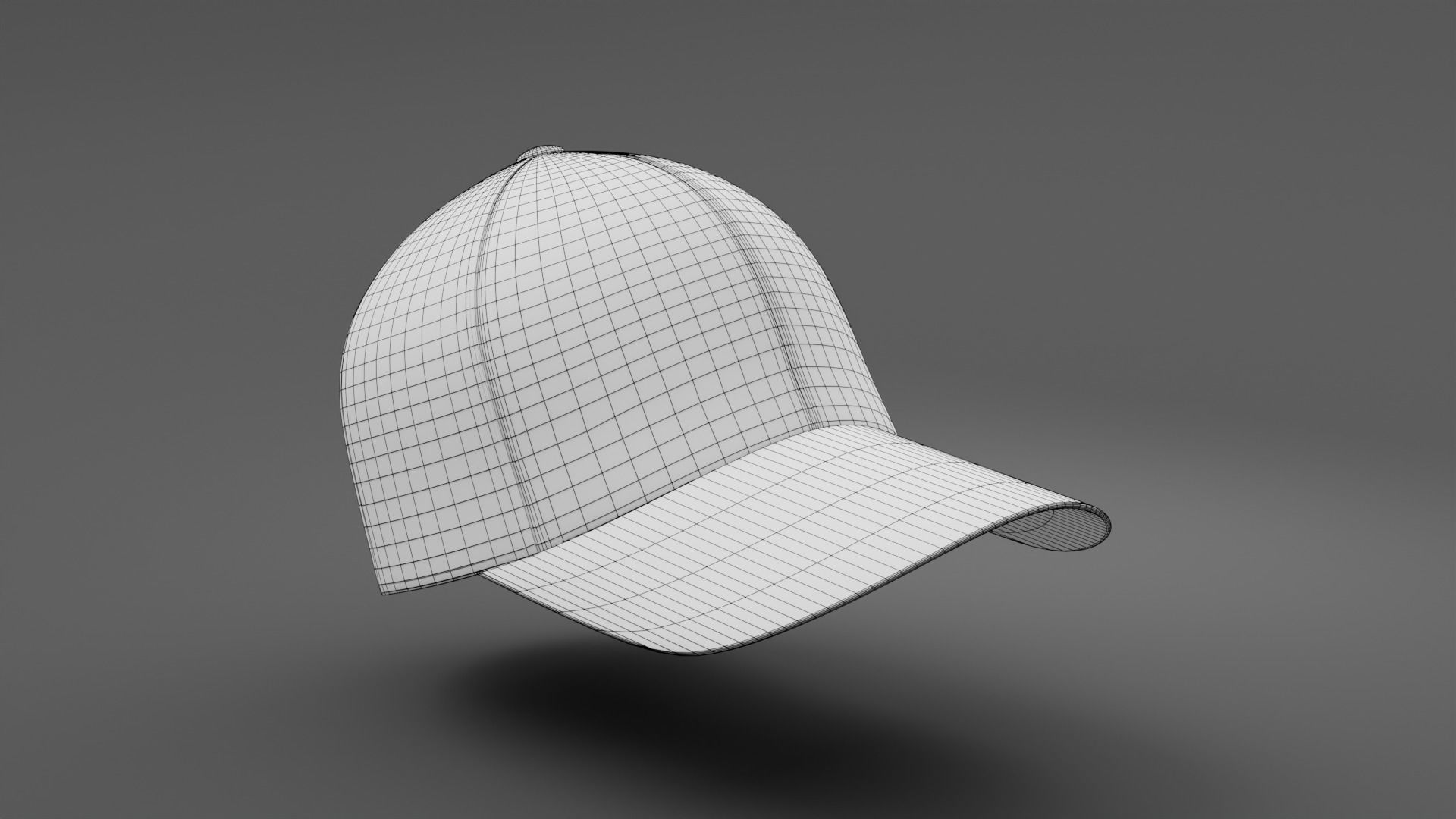Cap - 03 Low-poly 3D model_5