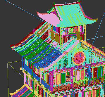 Ancient buildings Chinese Ancient architecture 3D model_4