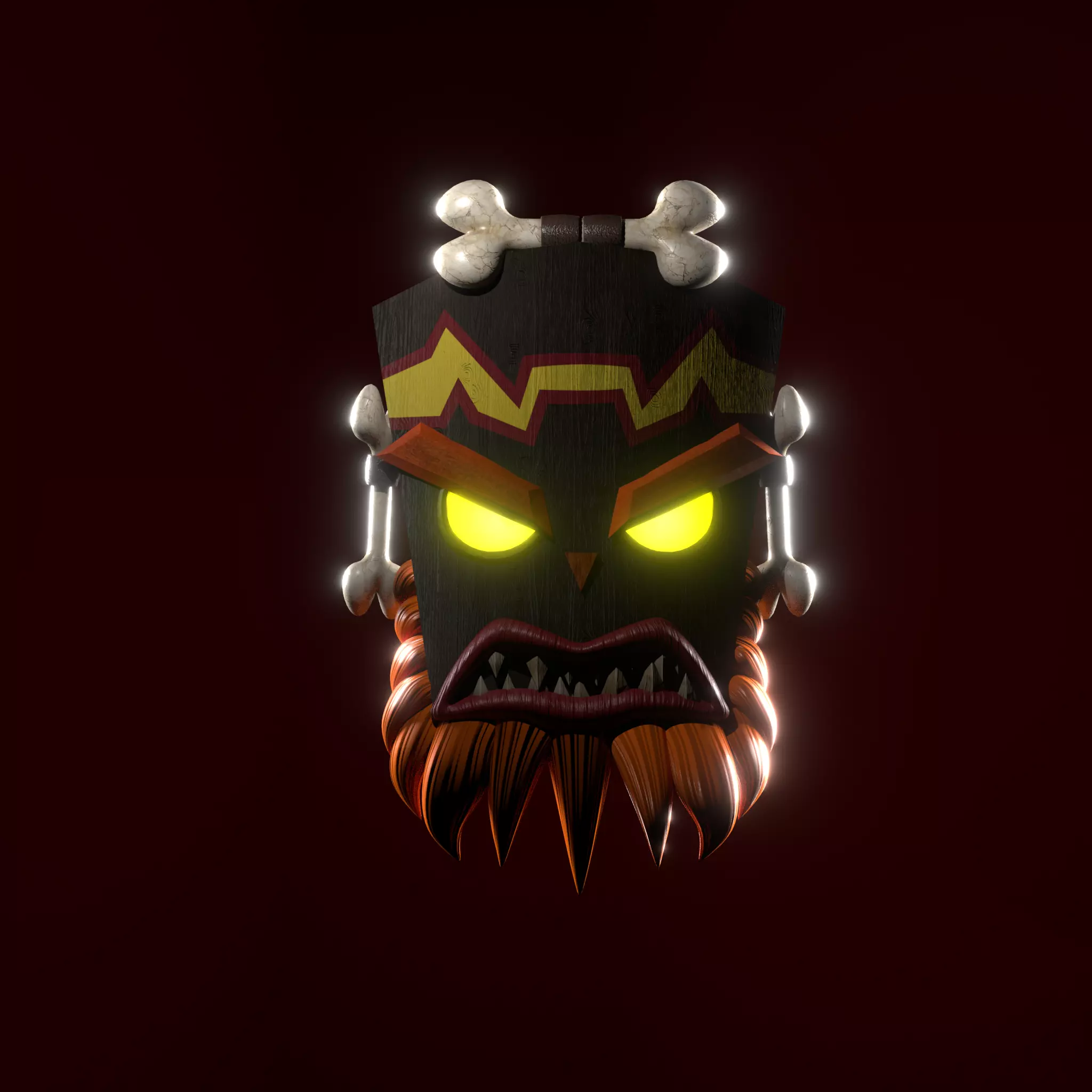 Uka Uka Model Low-poly 3D model