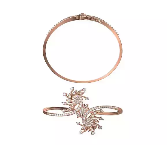 Bangle Bracelet STL JCD Details