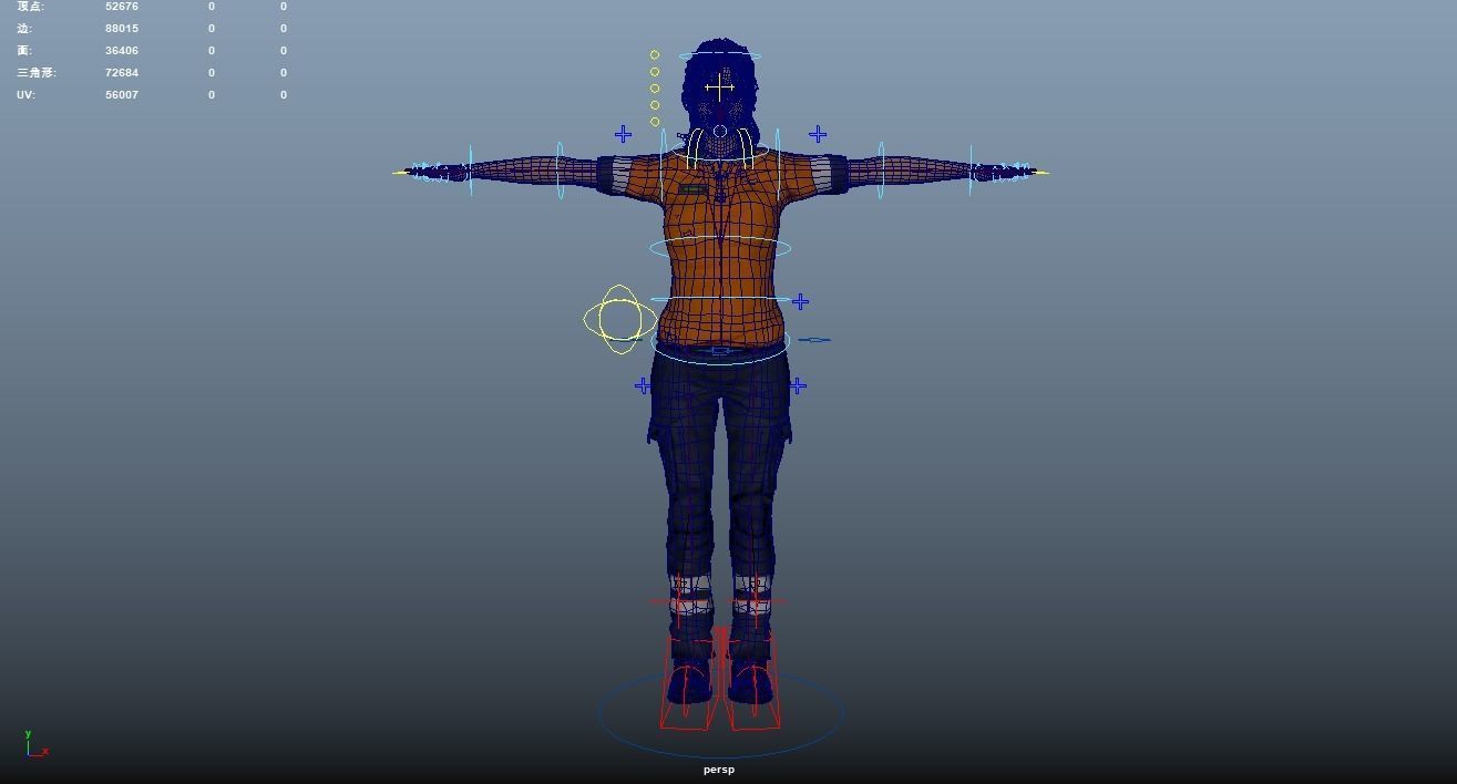 Paramedic Teams Rigged 3D model_50