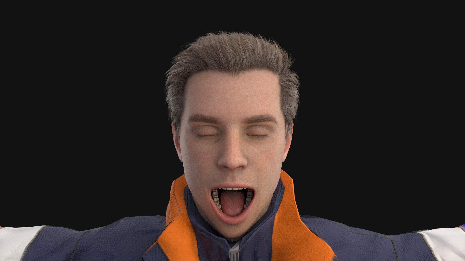 Paramedic Teams Rigged 3D model_9