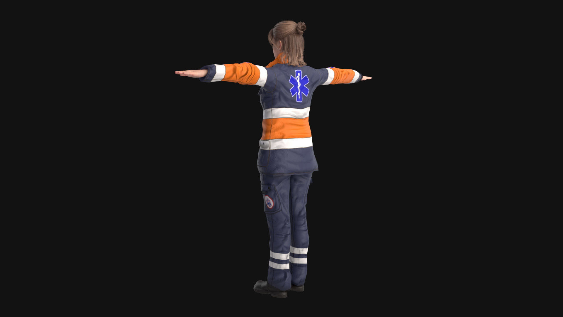 Paramedic Teams Rigged 3D model_18