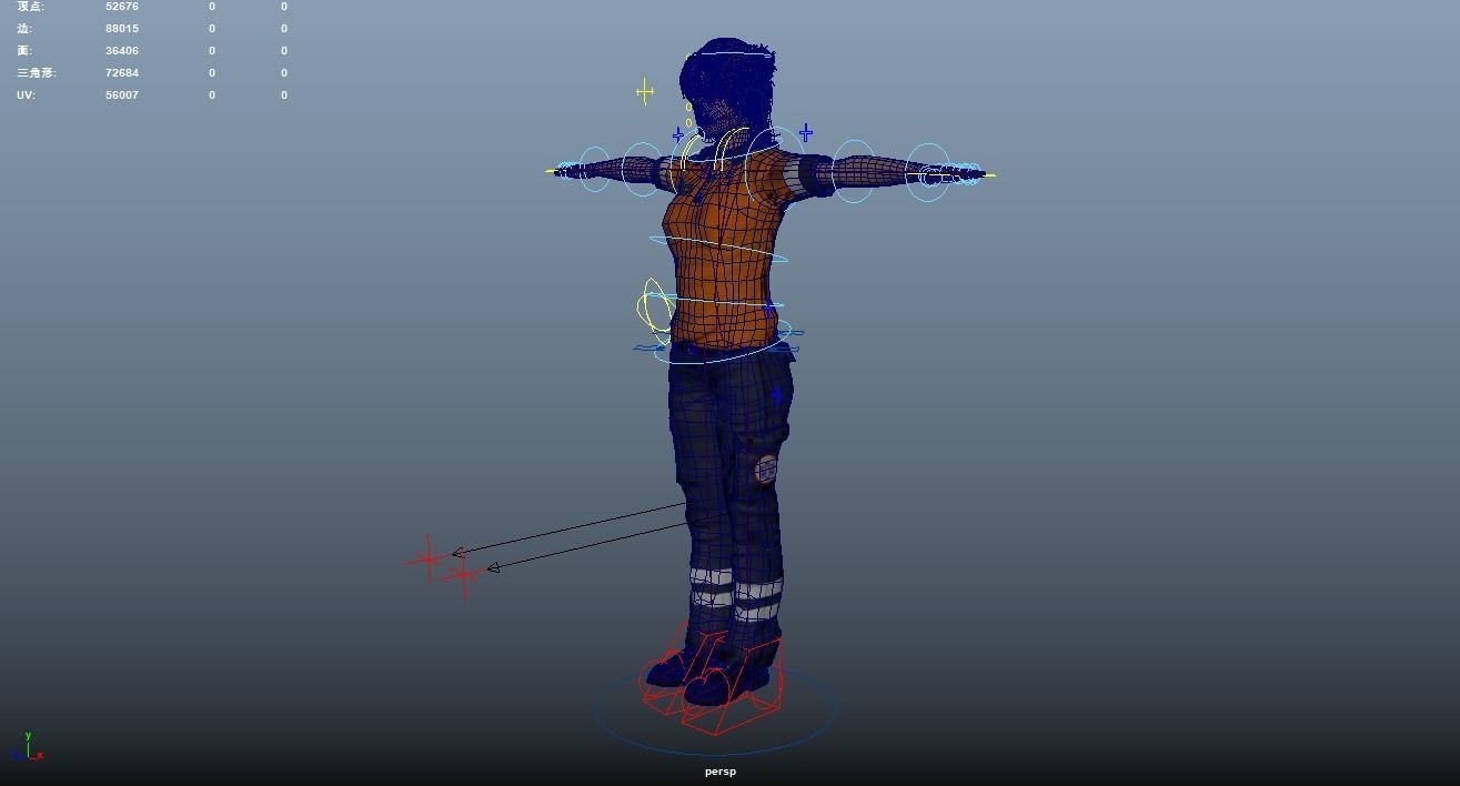 Paramedic Teams Rigged 3D model_55