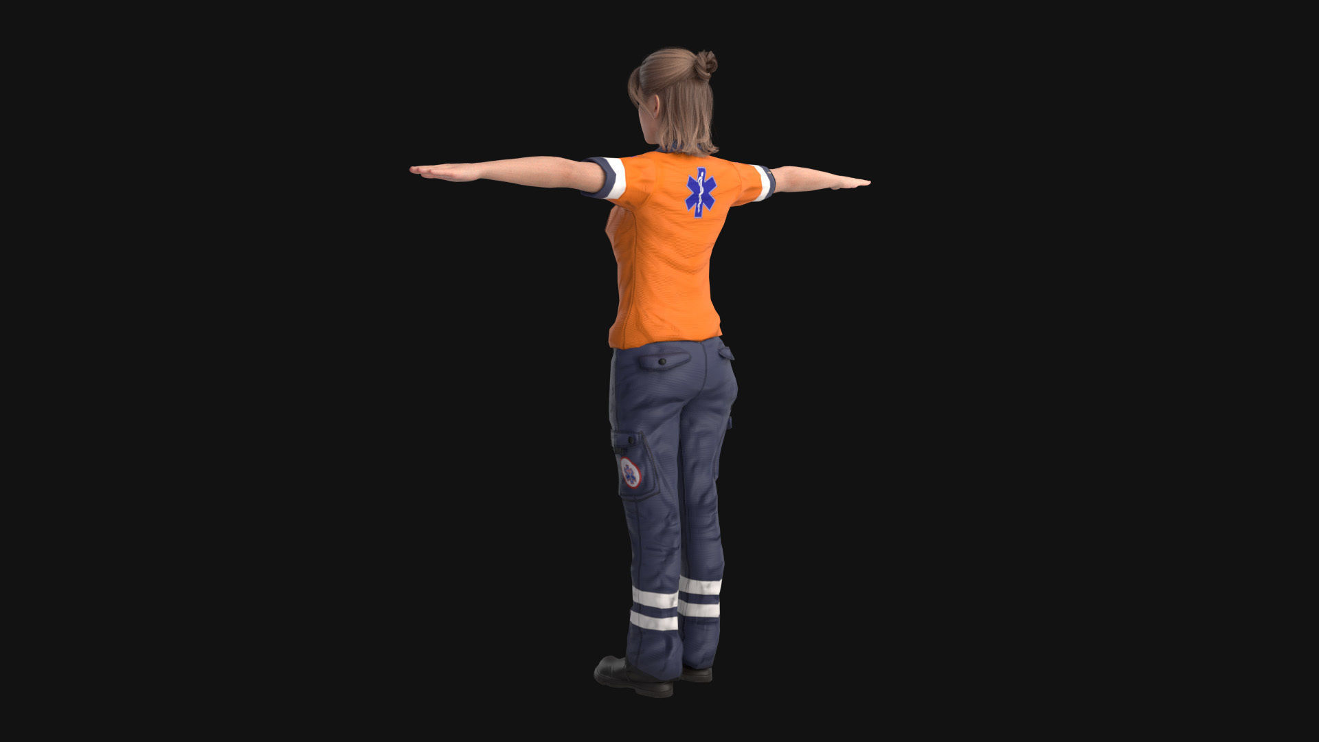 Paramedic Teams Rigged 3D model_21