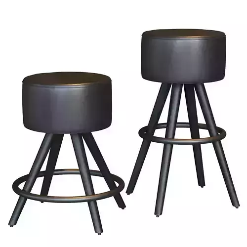 LEATHER BAR STOOL