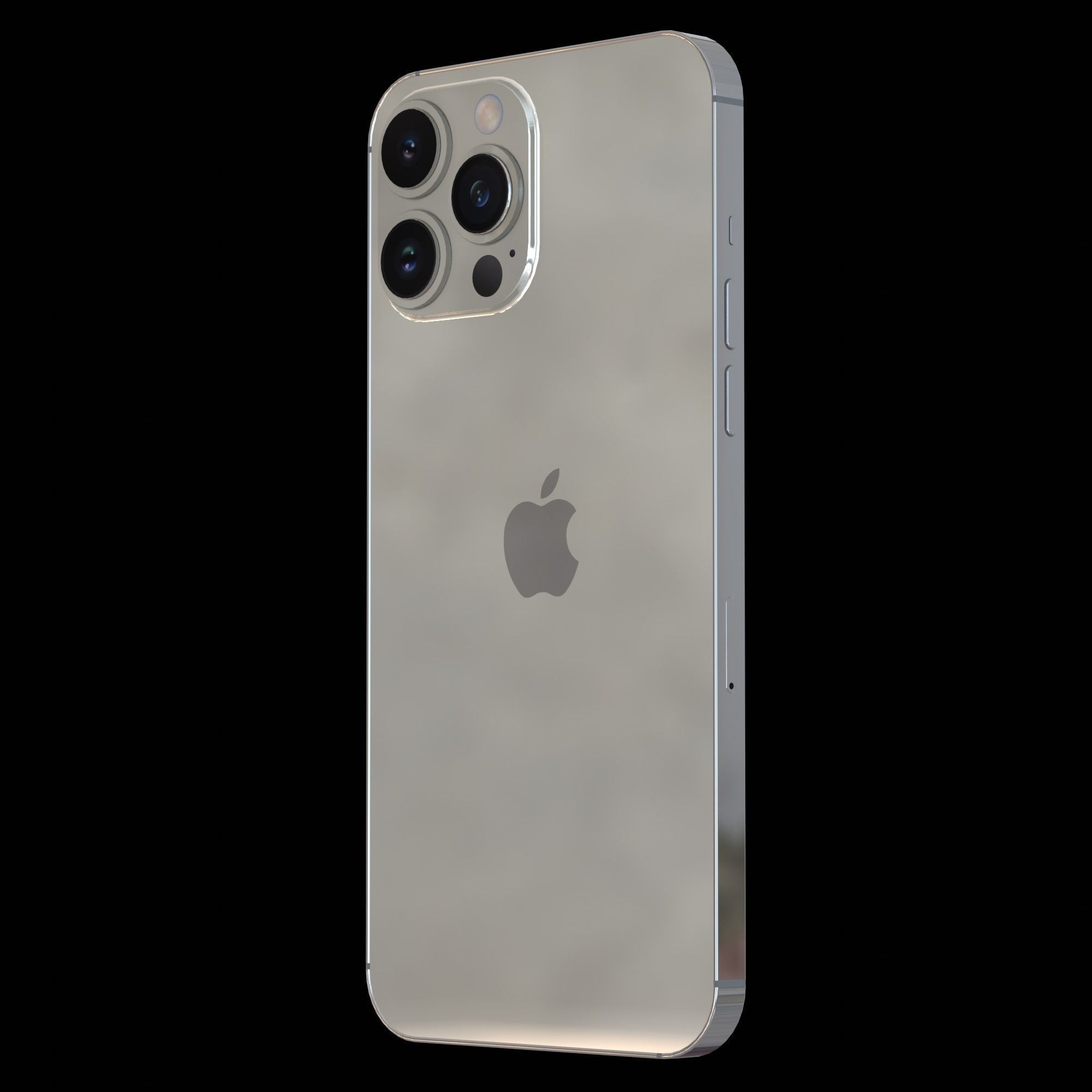 Apple iPhone 14 pro max Low-poly 3D model_30