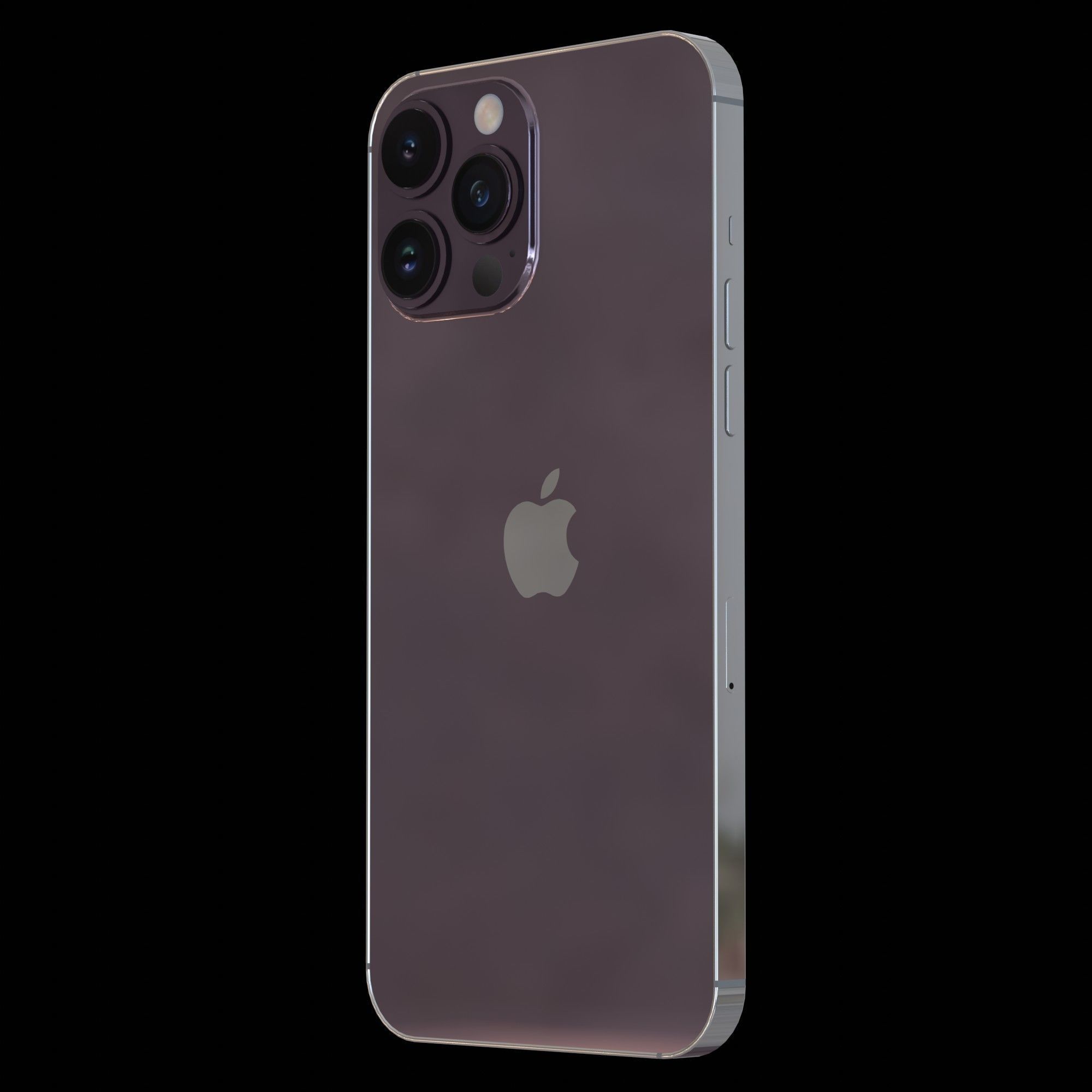 Apple iPhone 14 pro max Low-poly 3D model_8
