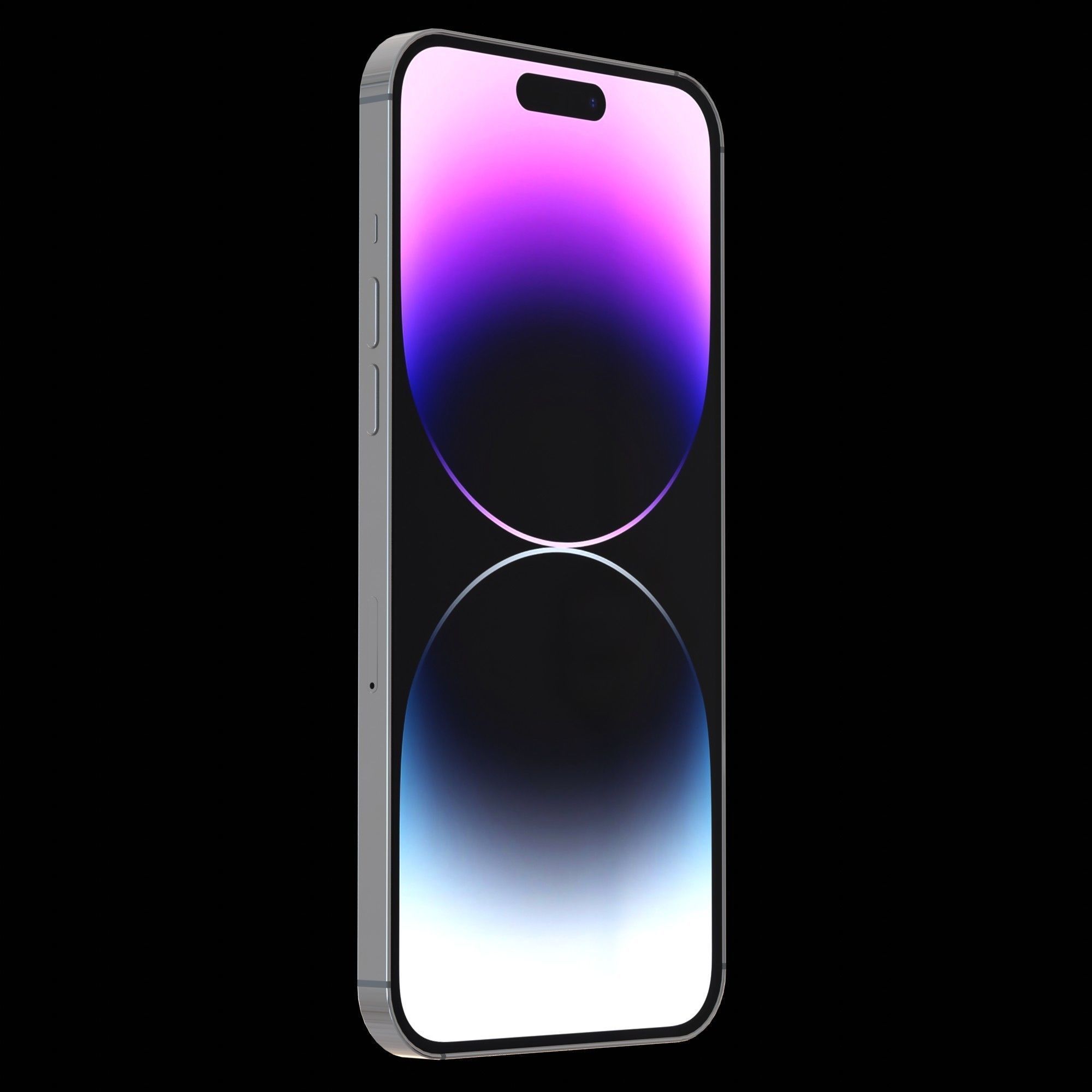 Apple iPhone 14 pro max Low-poly 3D model_12