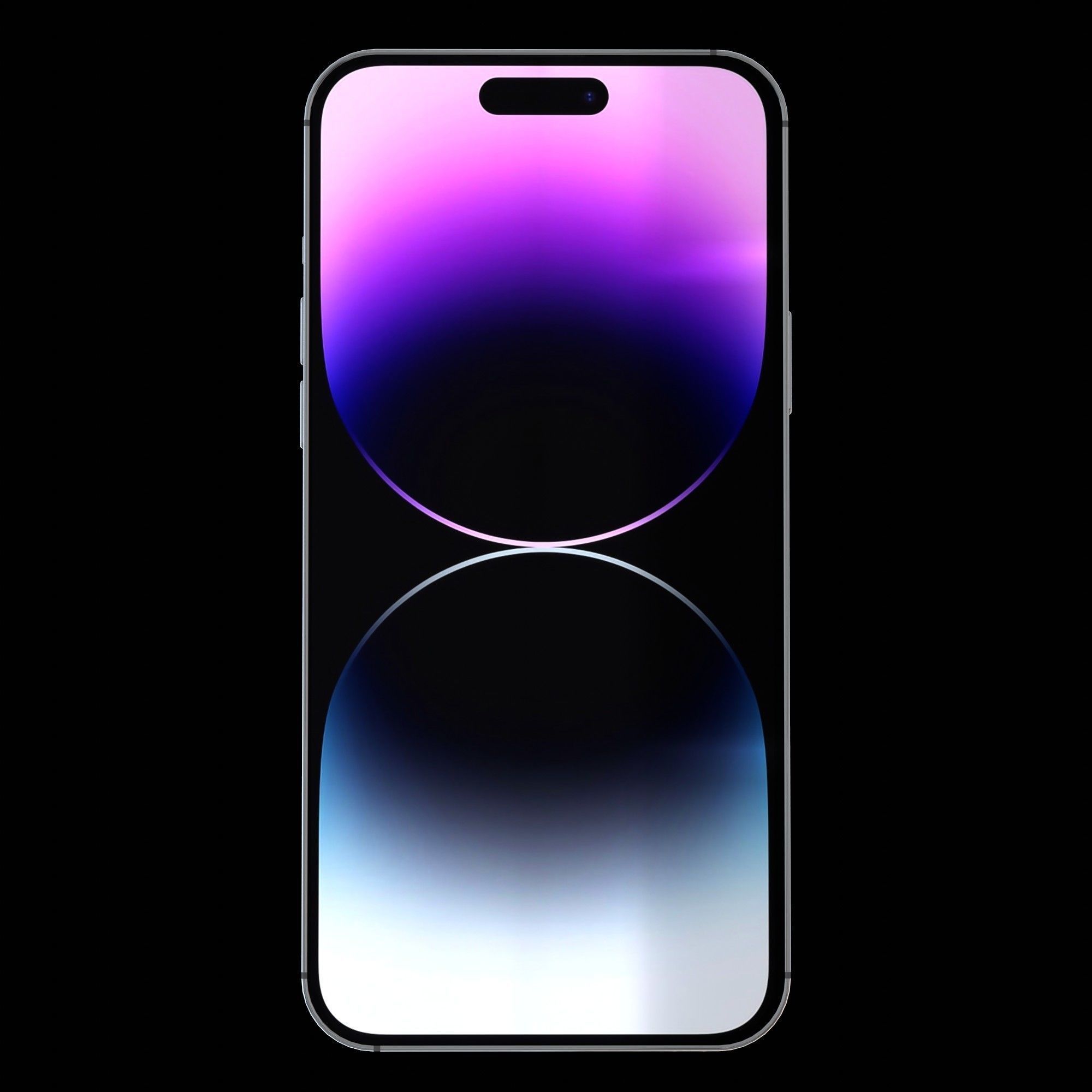 Apple iPhone 14 pro max Low-poly 3D model_2