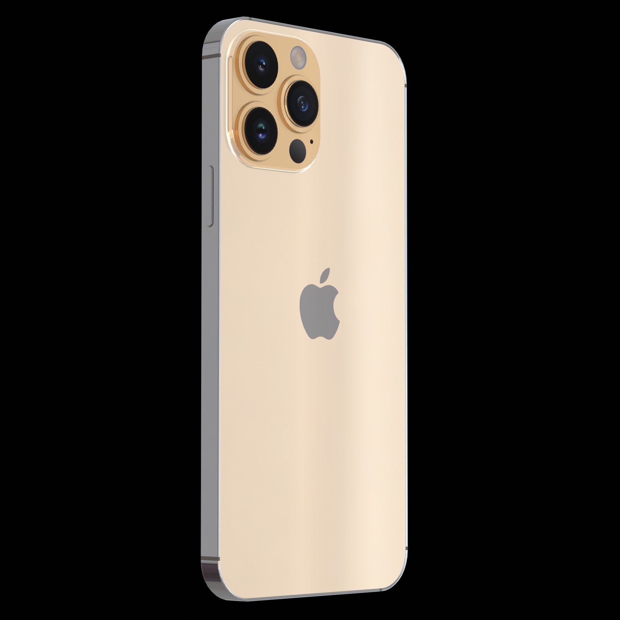 Apple iPhone 14 pro max Low-poly 3D model_13