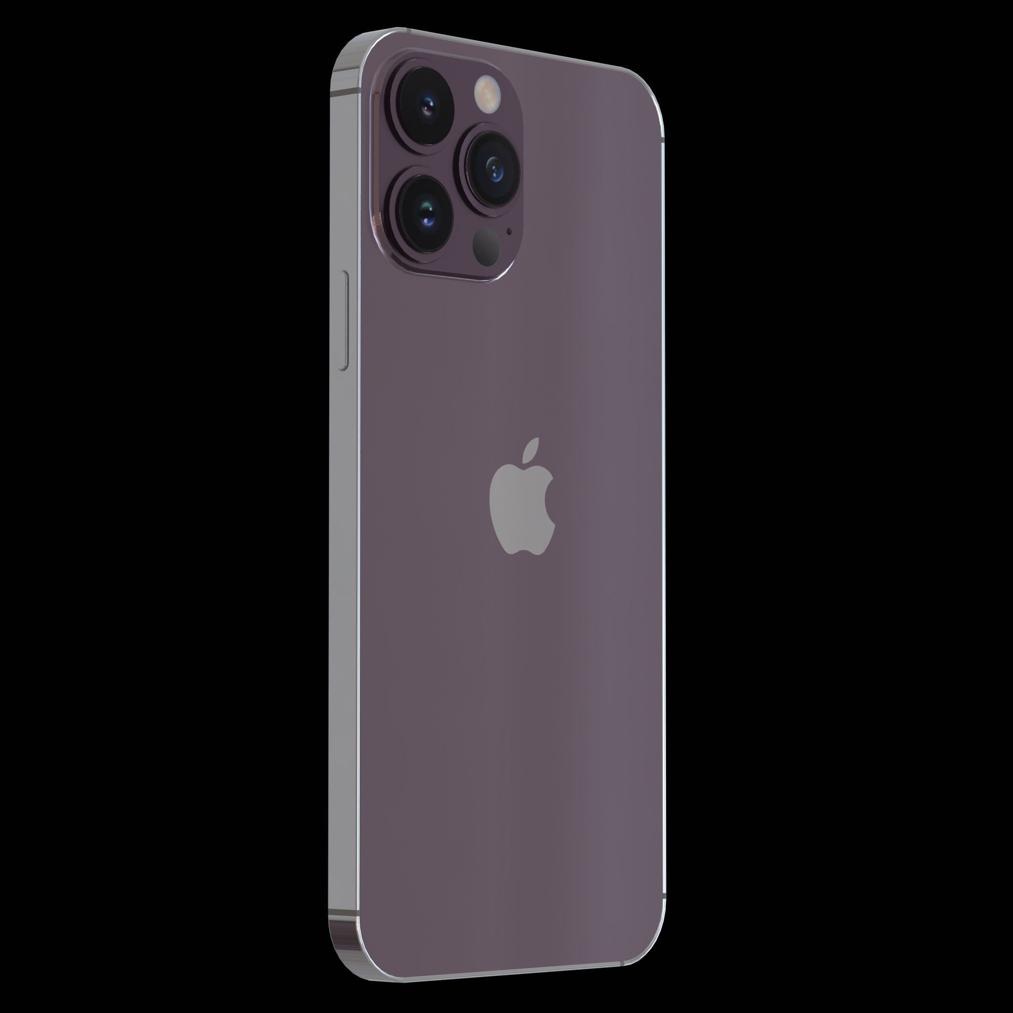 Apple iPhone 14 pro max Low-poly 3D model_1