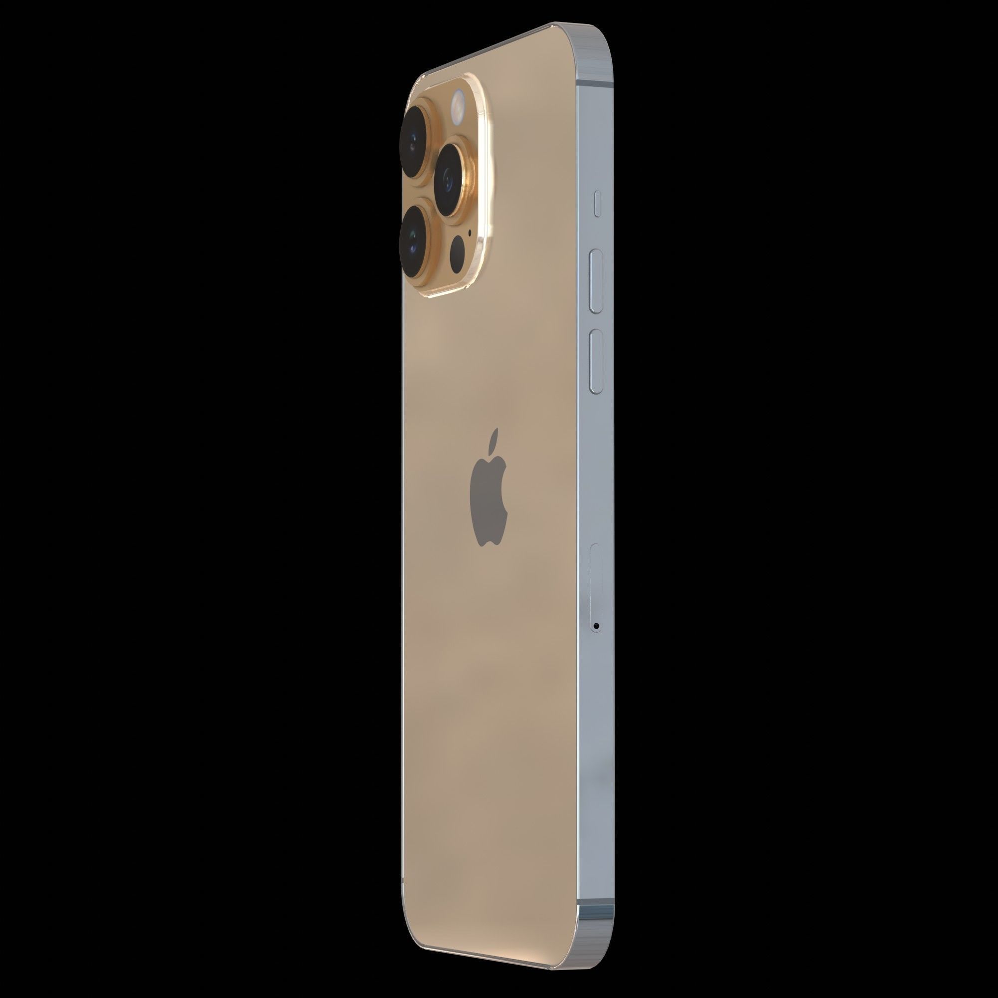 Apple iPhone 14 pro max Low-poly 3D model_19